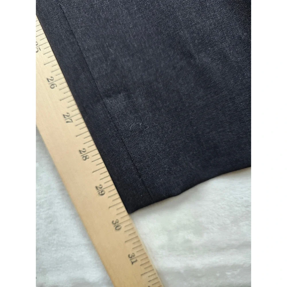 Pronto Uomo‎ Platinum Suit Mens 44L 2 Piece Pants 38x30 Charcoal Gray 100% Wool